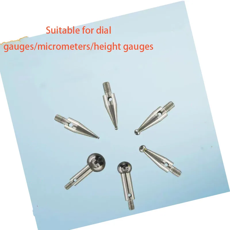 M2.5 with hole modulus measuring head, dial gauge, jumping instrument, gear height gauge, micrometer, spherical measuring head