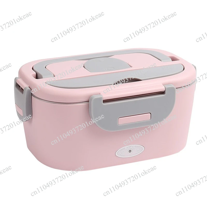 Leak-proof electric heating lunch box thermal insulation heating car lunch box home car dual-purpose two-in-one heating lunch