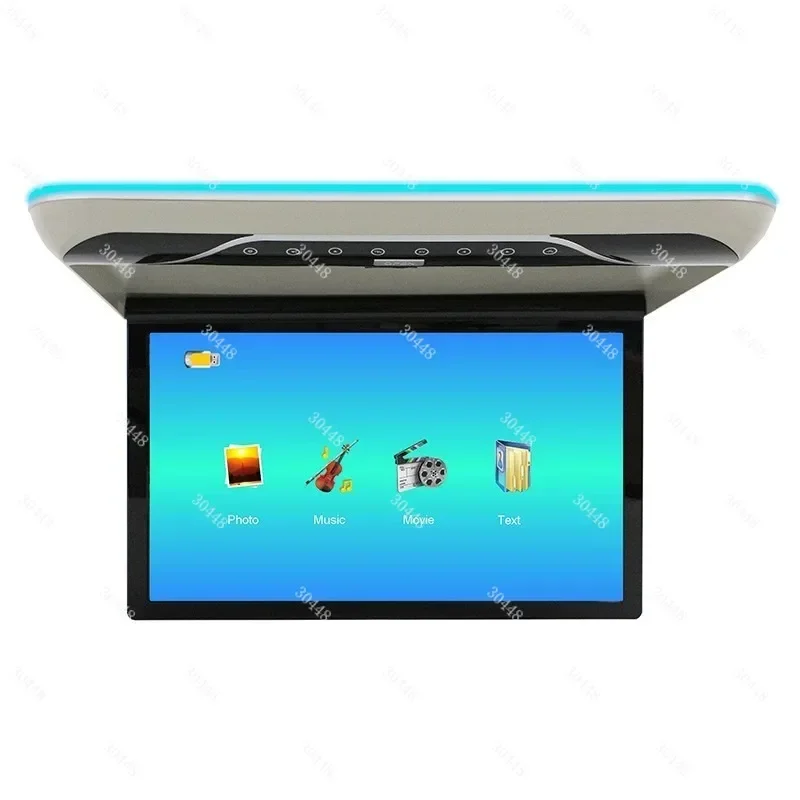19 Inch Car Roof Mount TV MP5 Monitor with HDMI Input Universal Vehicle Entertainment Screen