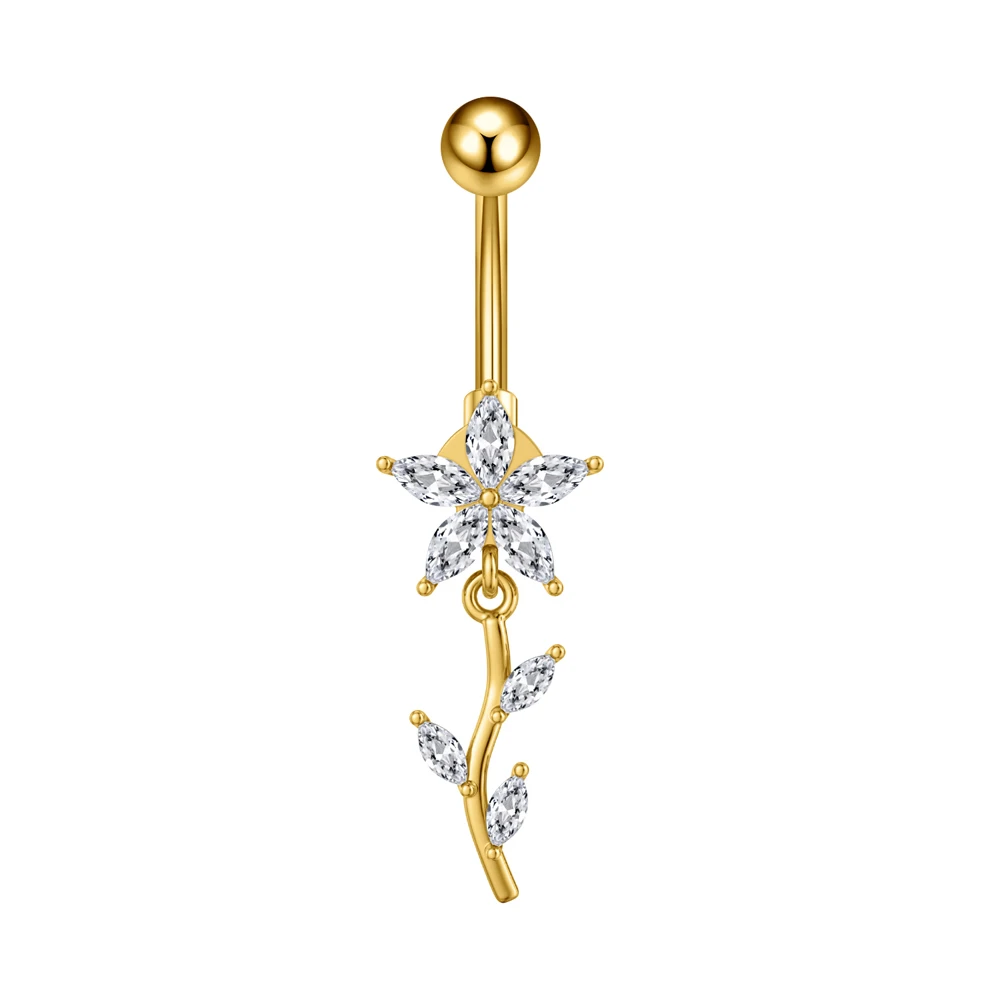Chain Tassel Dangled Belly Piercing Ring, Gift