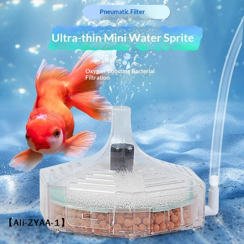 【A】Filter Spons Akuarium Trans - Aquarium Fish Waste Collector ulasan dan harga