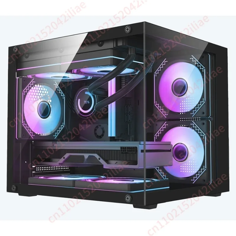 

Computer chassis The new MATX chassis can hold 7 fans and a sea view room.