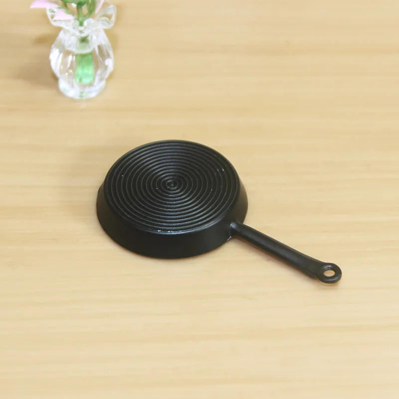 シミュレートドールハウス DIY ミニピザ ミニチュア フライパン ドールハウス キッチンアクセサリー 食品 パナソニック ごっこ遊び ギフト 女の子のおもちゃ