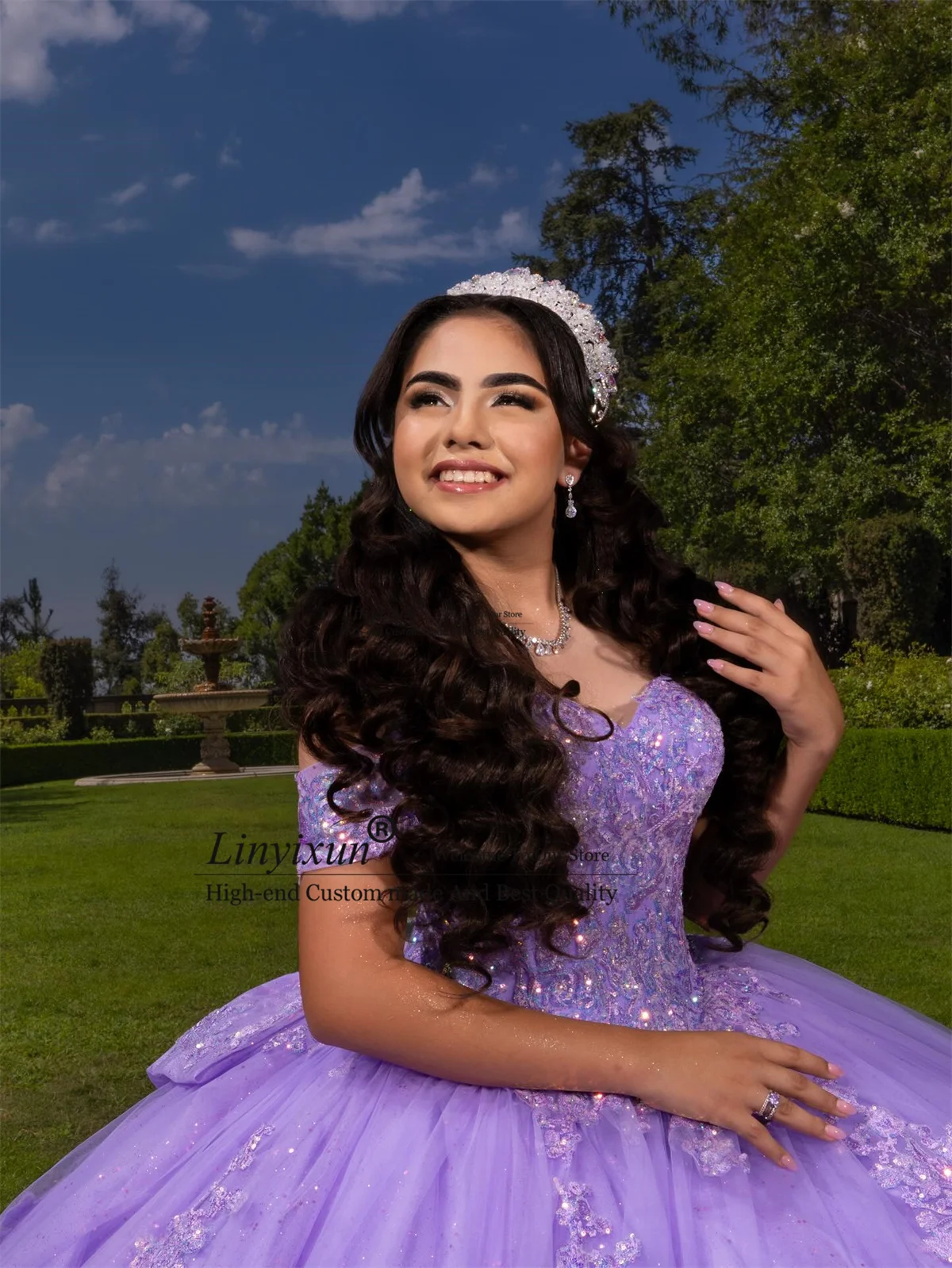 エレガントな 3D フロアアプリケレースキンセアニェーラドレスメキシココルセット Vestido De 15 Anos カスタマイズされたプリンセス誕生日スイート 16 ガウン