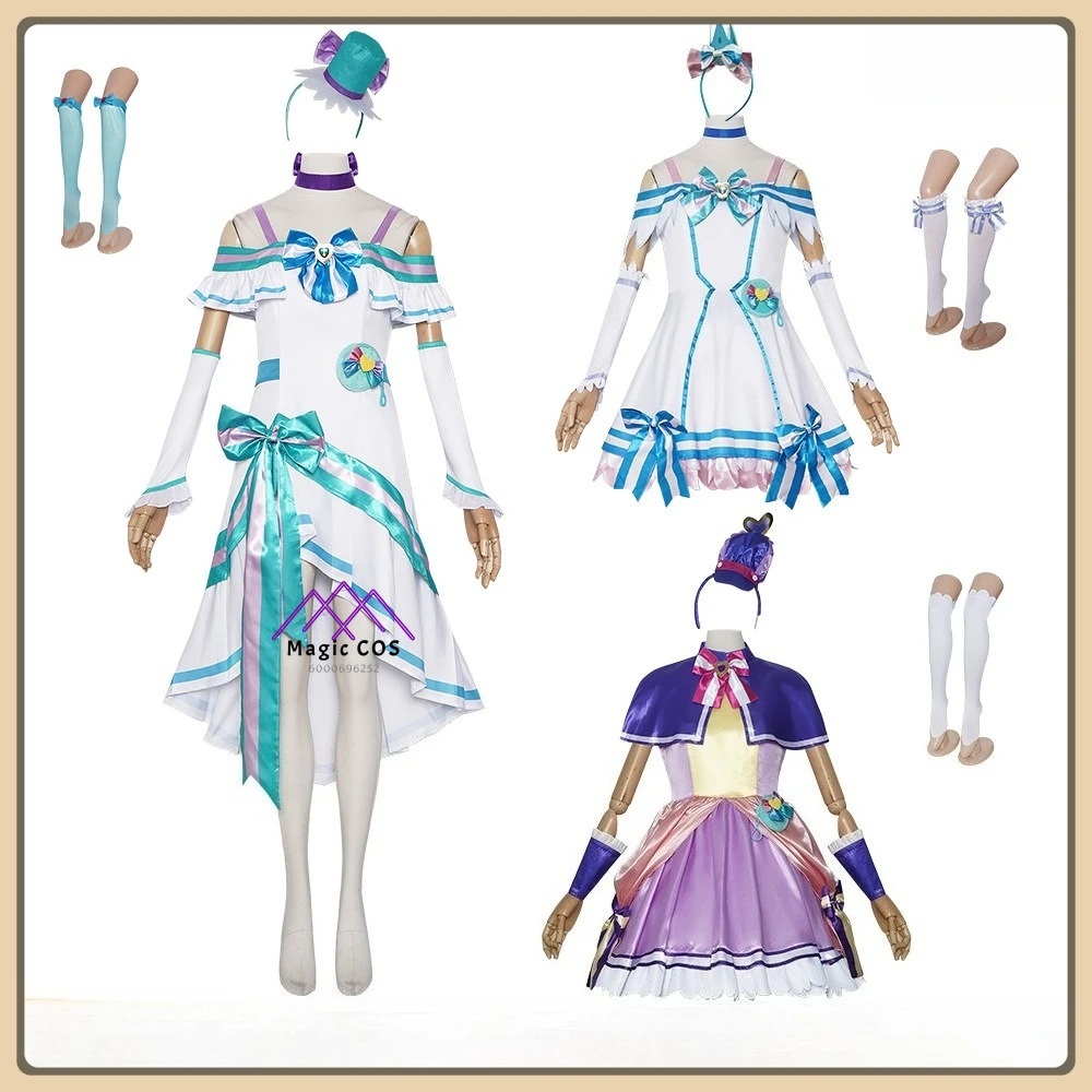 

Popular Anime Character Yui Angel Cosplay Costume Anime Stage Performance Outfit Full SeHalloween Party Suit (Female Kid/Teen)