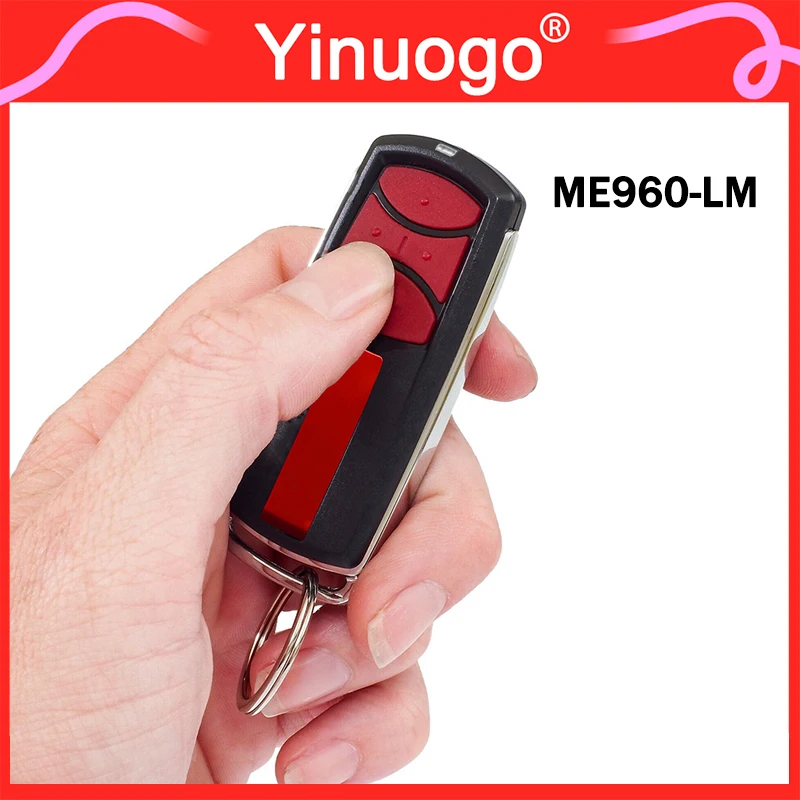 For ME960LM Garage Door Remote Control 433.30MHz 433.92MHz 434.54MHz ME960-LM Hand Transmitter