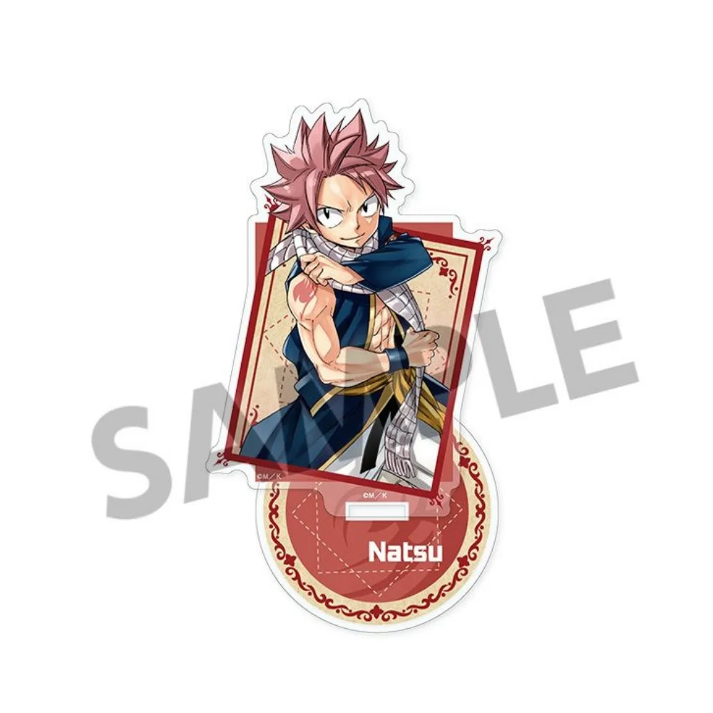 Anime Fairy Tail 15cm Acrylic Stand HD Erza Gray Holiday Gift Independence Day Table Cabinet Manga Guild Collectible keychain