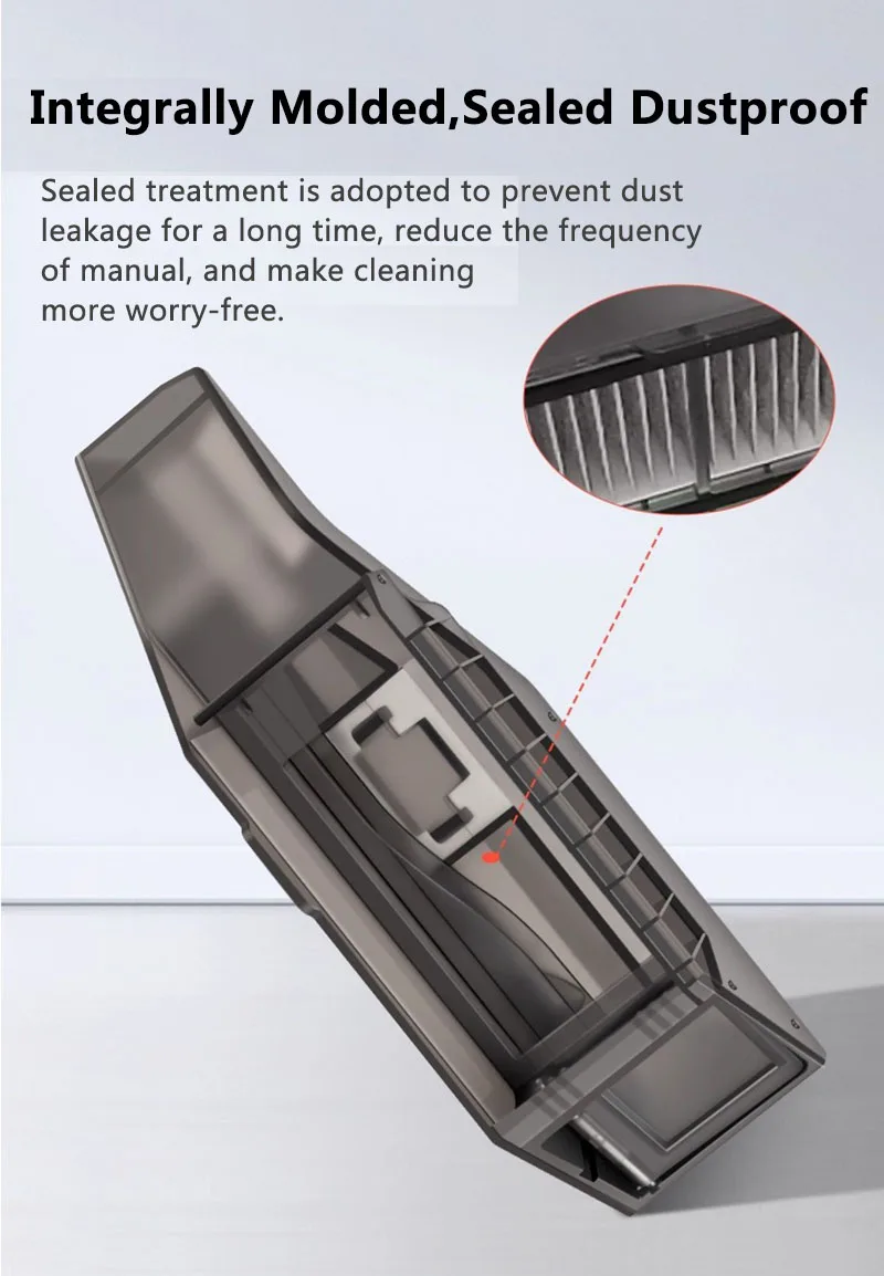 ل Dreame S40 طبعة محسنة/X40 طبعة محسنة/X50/X50 Pro قطع الغيار صندوق الغبار فلتر Hepa جهاز آلي لتنظيف الأتربة