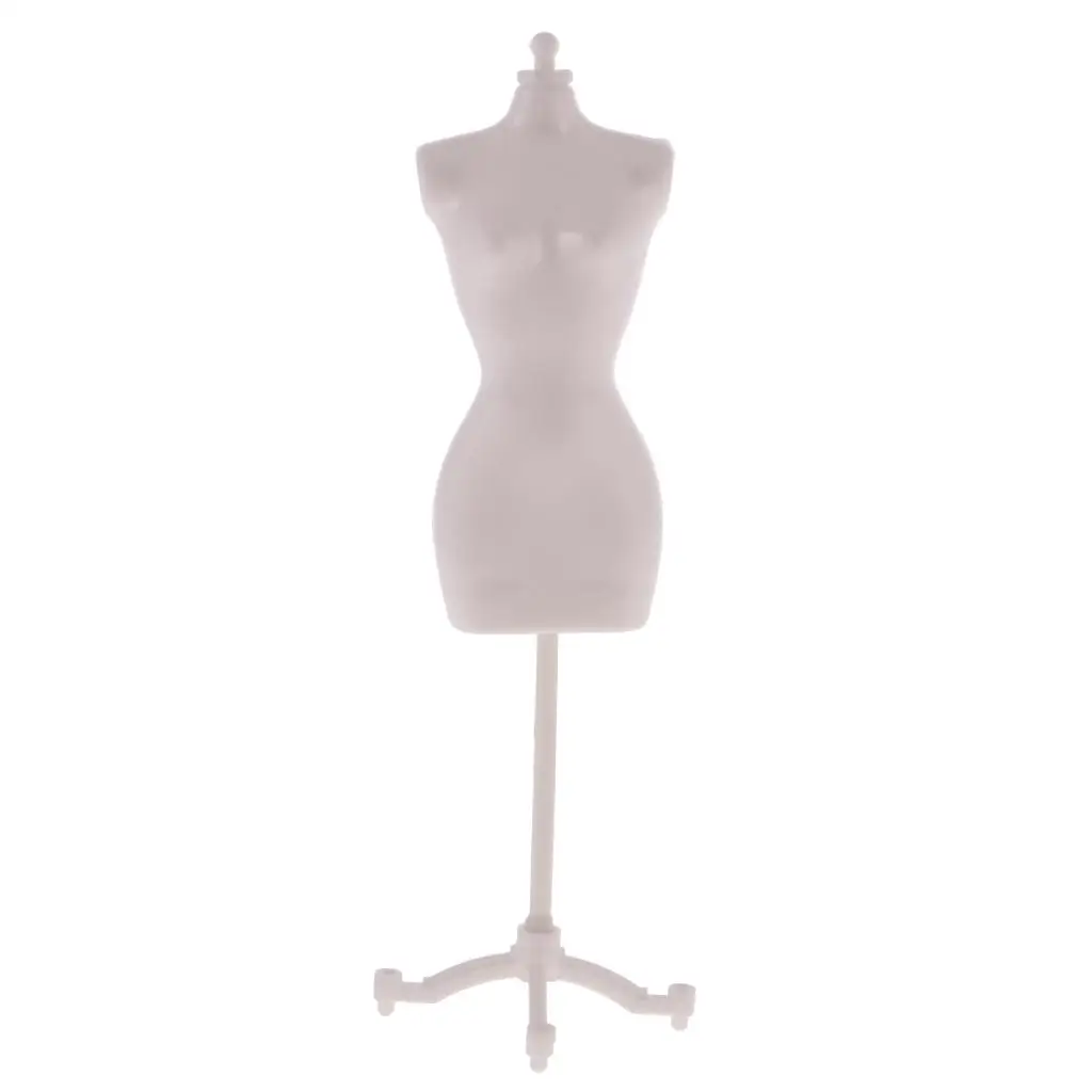 High Quality Plastic Doll Holder Stand Versatile Clothing Display Model Stand for Dolls and Dress Outfits