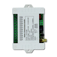 A37T-DC 12V 24V 36V 10A 433Mhz 4 Channel Wireless Relay RF Remote Control Switch Receiver+4CH Transmitter,2 Receiver 4 Remote