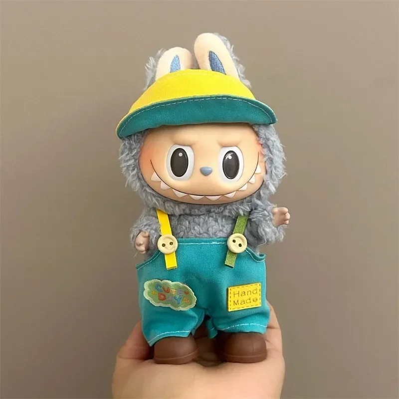 Labubu Clothes Set 17cm Plush Dolls Clothes Set Accessories For Labubu (Doll Not Included)