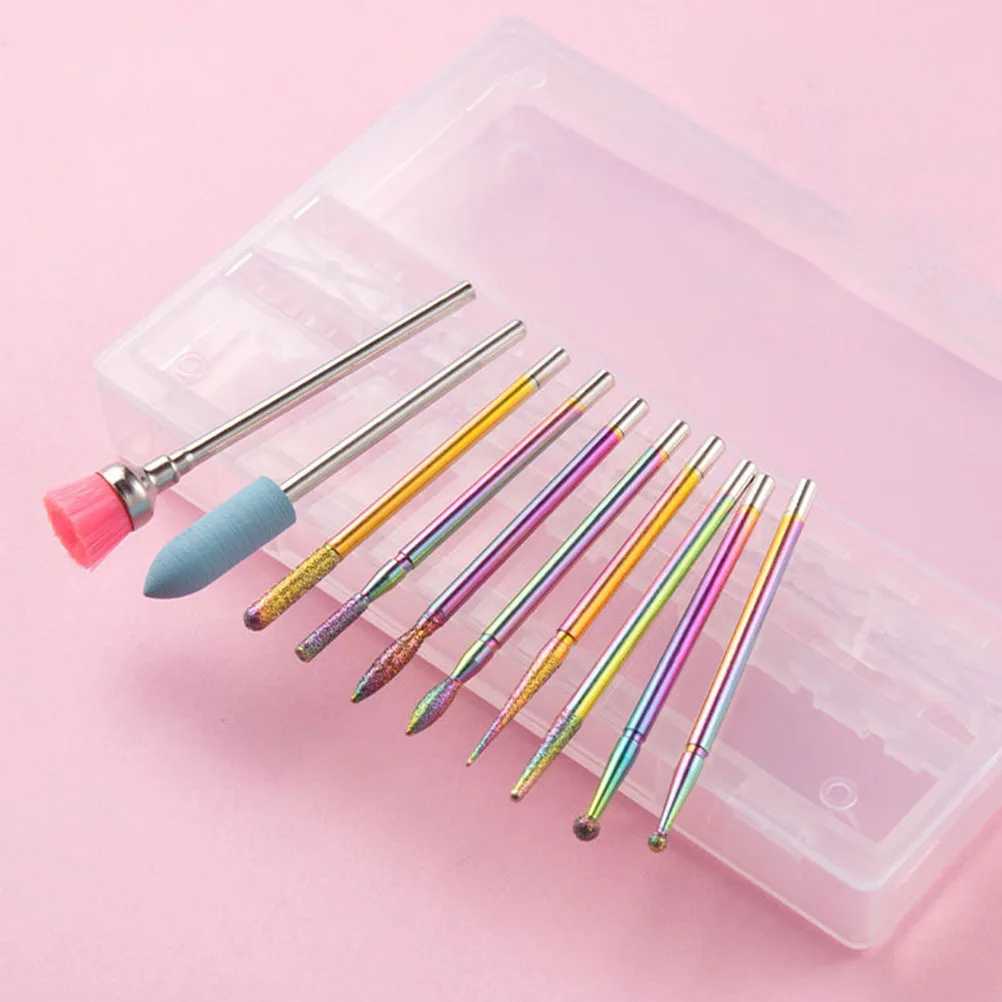 

Набор насадок для полировки ногтей, прочная электрическая пилка для маникюра, профессиональный шлифовальный триммер, портативный инструмент