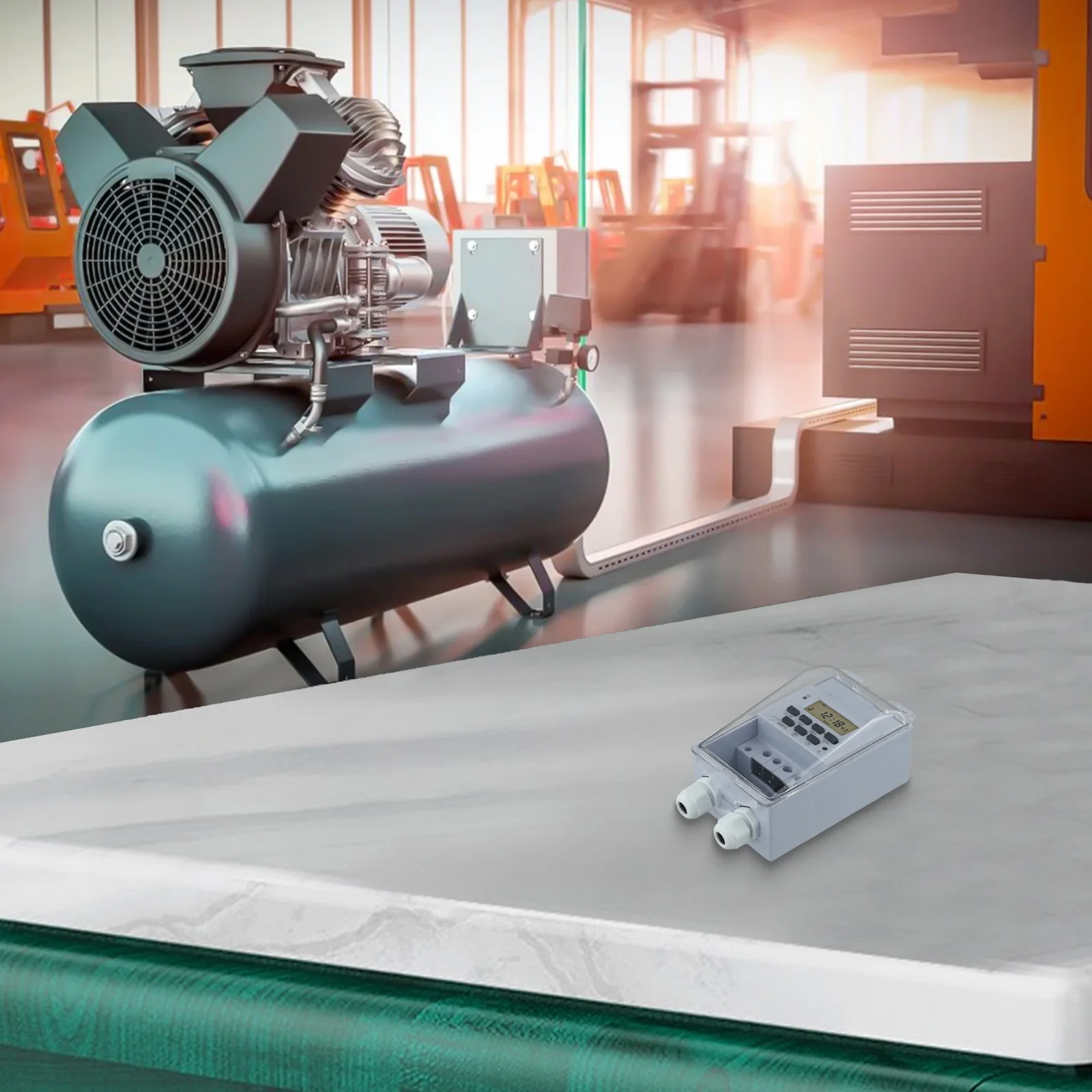 Контроллер времени Интеллектуальный таймер 10A 125X75X62 мм 50 Гц KG316T-F ЖК-дисплей Прозрачный настенный водонепроницаемый