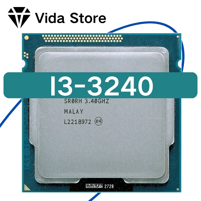 Processore originale I3 3240 Dual-Core 3.4GHz LGA 1155 TDP 55W 3MB di Cache i3-3240