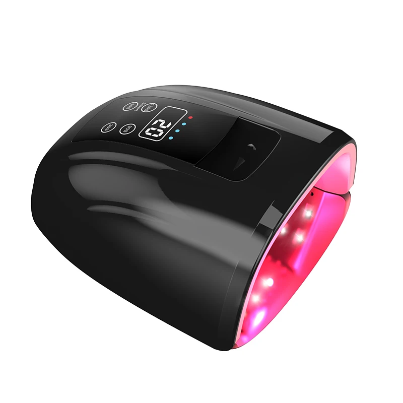 Secador de Gel UV LED Profesional, lámpara de uñas recargable, inalámbrica, para salón de manicura, 90W