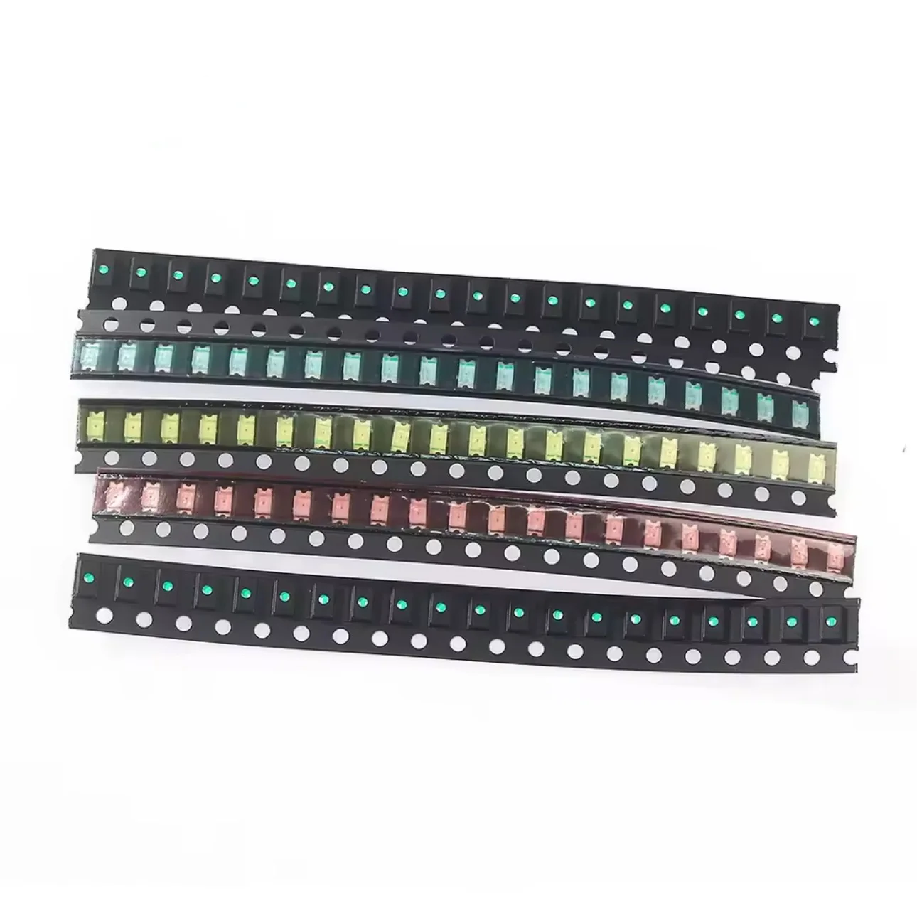 100 Stück/200 Stück 1206 SMD LED Blau Gelb Grün Weiß Rot LED-Lichtdioden DIY Elektronik-Set