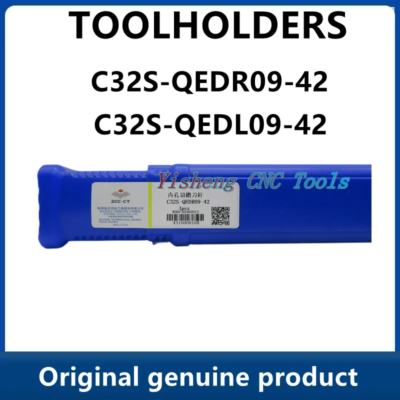 

ZCC Tool Holders C32S-QEDR09-42 C32S-QEDL09-42 C32S-QFDR09-42 C32S-QFDL09-42