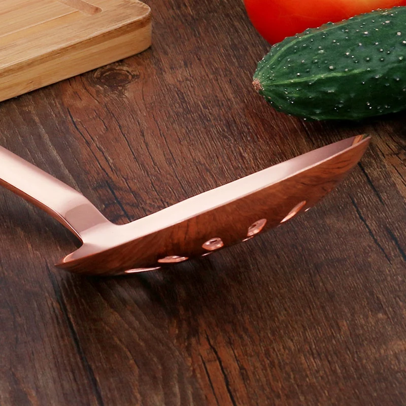 Stainless Steel Colander Kitchen Vegetable Skimmer Spoon Ladle Strainer Filter Drain Veggies Gadget Cooking Tools