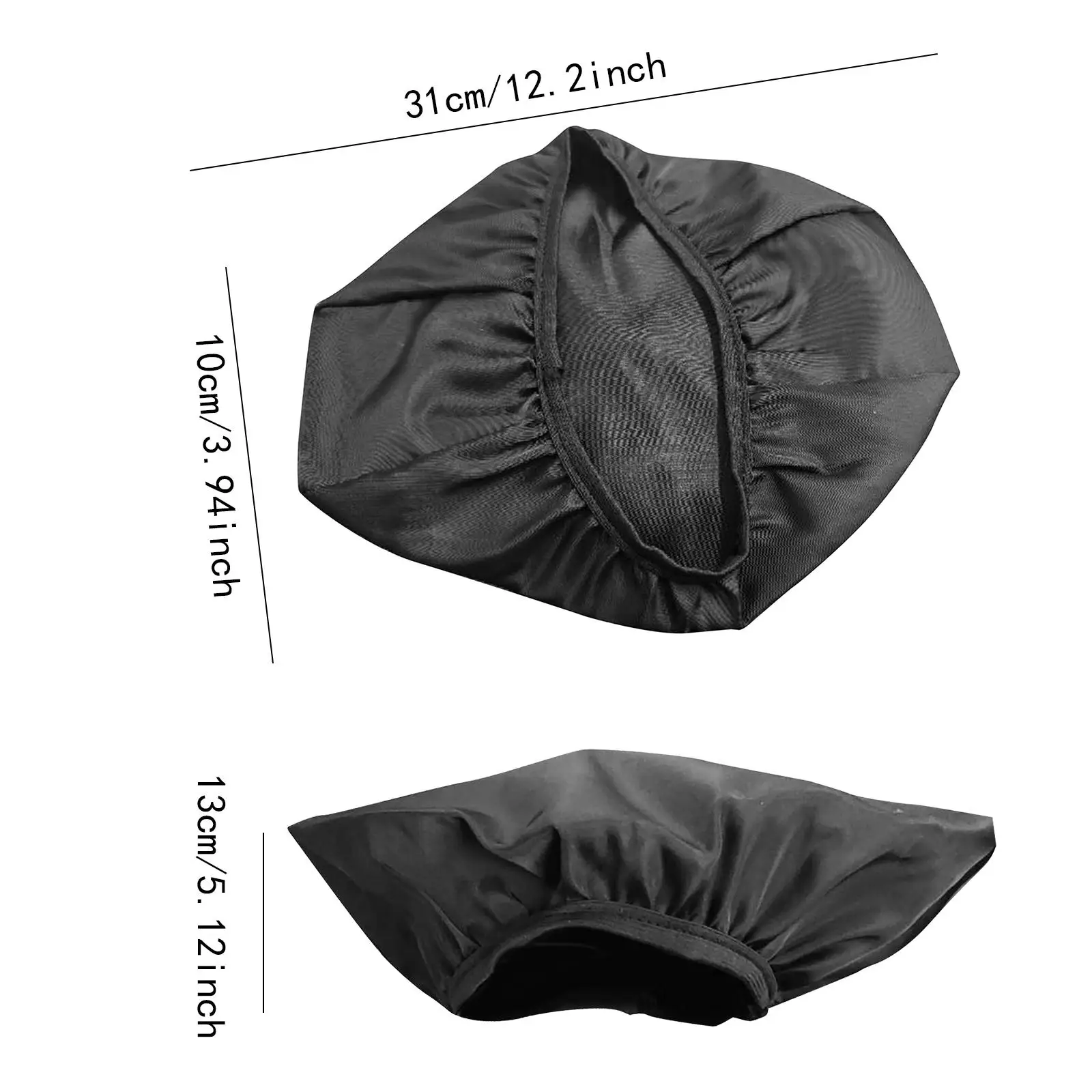 Cpap Dust Cover Black Practical Versatile Polyester Elegant Equipment Organizer
