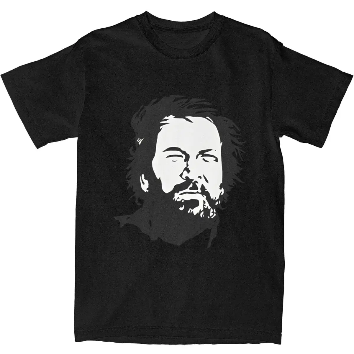 Bud Spencer T Shirt Man Italian Actor Classic Cotton T-Shirts Summer O Neck Hipster Tees Dropshipping Oversized Clothes