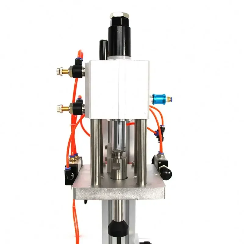 exquisite craftsmanship Perfume Collar Cap Closing Machine, Perfume Aluminium Cap Pressing Machine SM-180