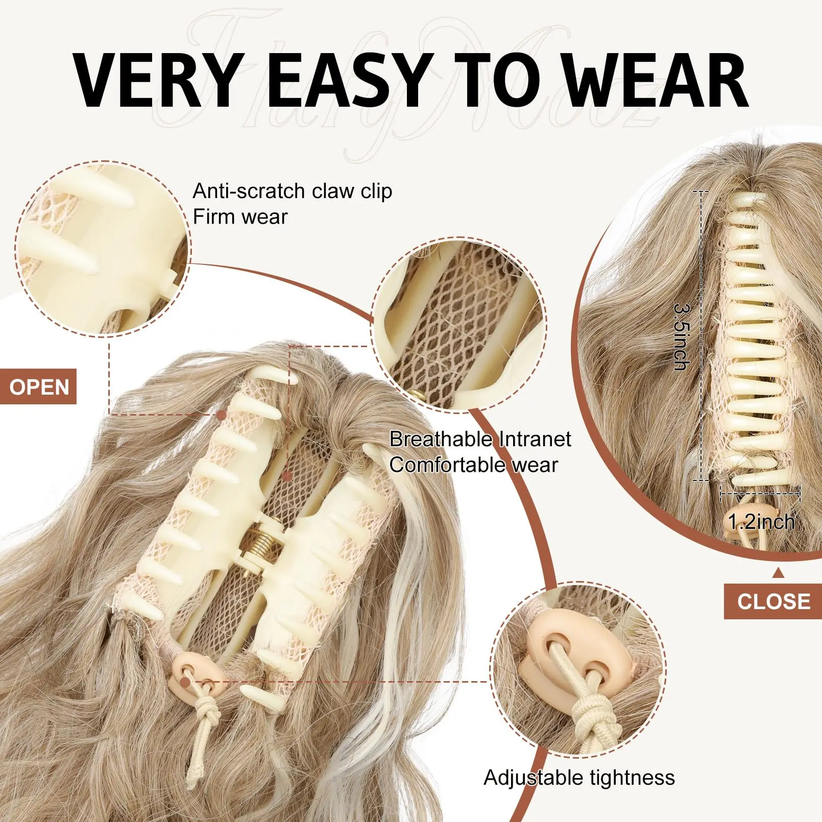 Thumbnail 3 - #62 Latest Clip-In Synthetic Hair Extensions Offers