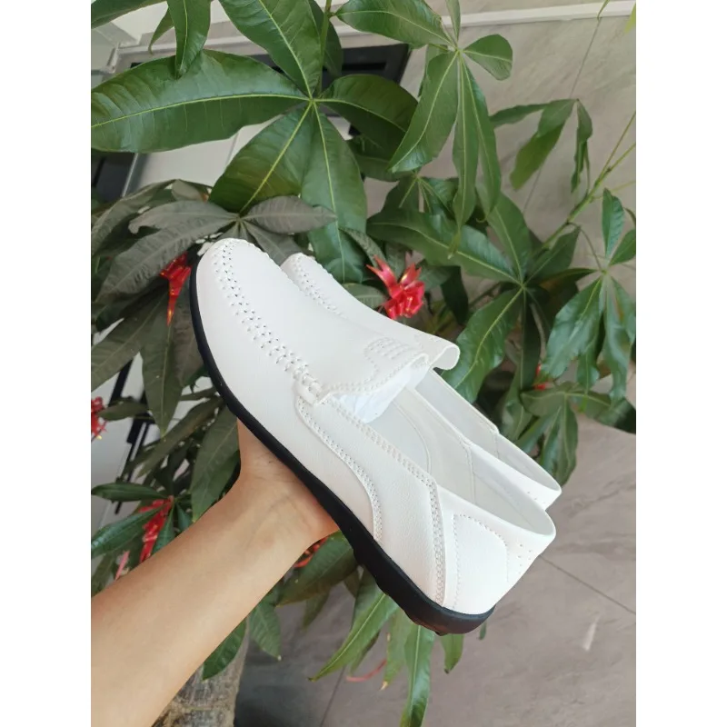 Novo de alta kvalitet masculino عارضة ليف مودا ao ar Libre preguiçoso deslizamento-em sapatos masculinos sapatos casuais