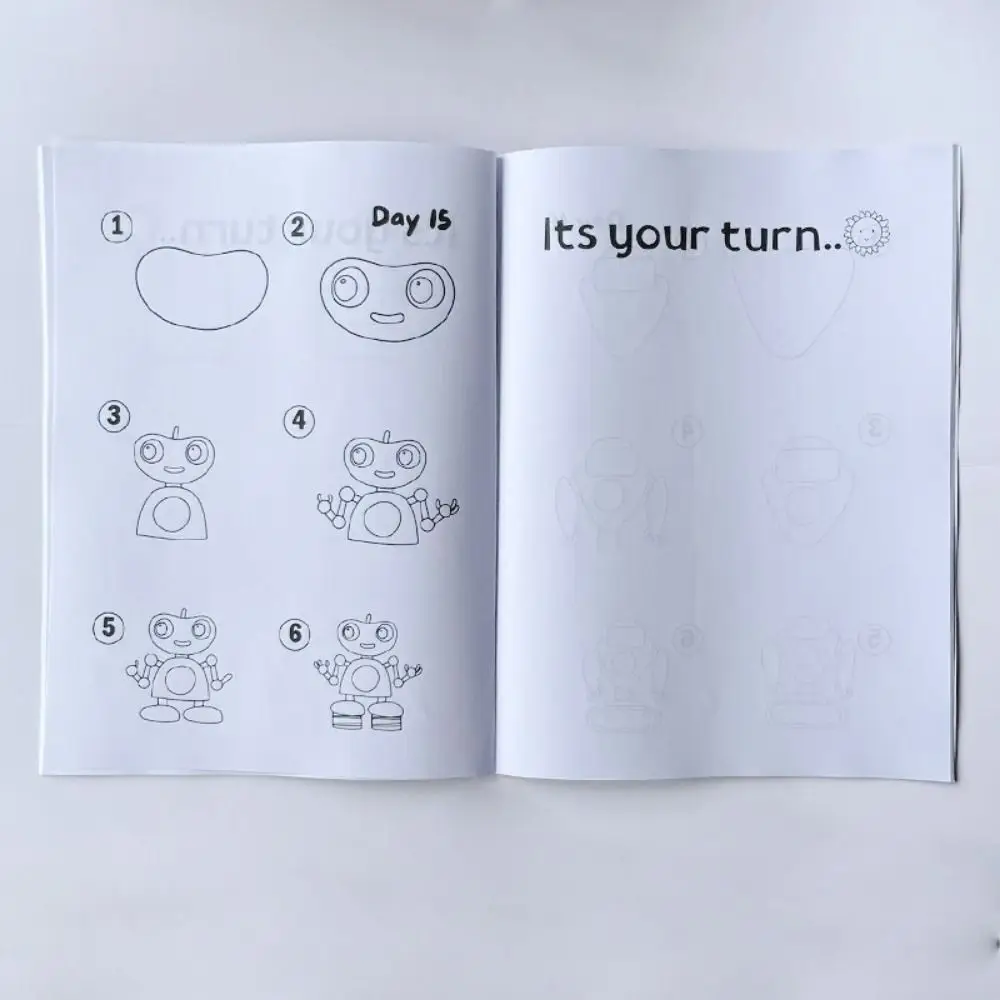 

Travel Drawing Cartoon Coloring Book Early Education Stationery Graffiti Copy Sketch Book Doodling Enlightenment