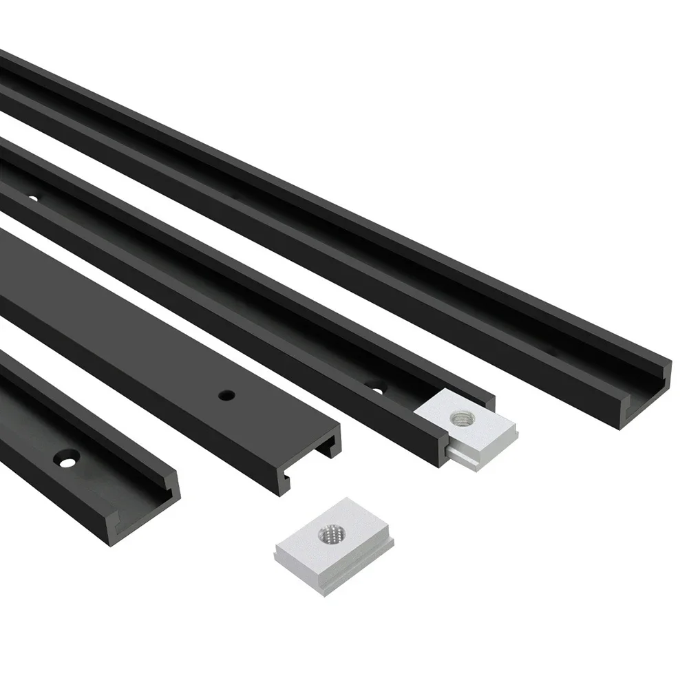 

30 Type 30 Type Sliding Groove Guide Rail T-Tracks 300-600mm Aluminium Alloy Track Woodworking T Slot Workbench Guide Rail