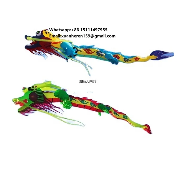 

Large Nylon Inflatable Chinese Dragn Kites for Sale