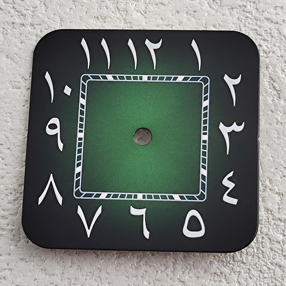 NH35 quadrante quadrato quadrante arabo accessori per orologi adatti per fibbia pieghevole cassa quadrata NH35/36 strumento di riparazione dell'orologio con movimento