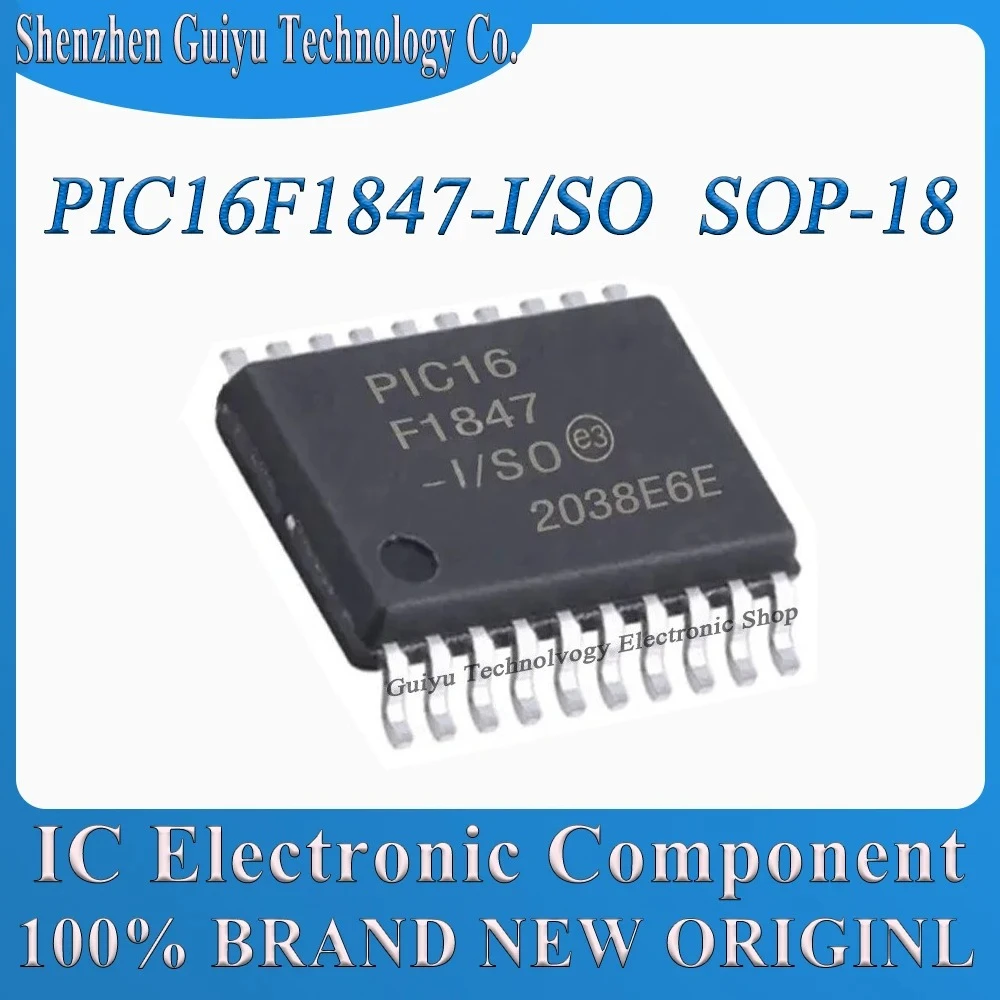 

PIC16F1847-I/SO PIC16F1847-I PIC16F1847 PIC16F SOP-18 IC Chip
