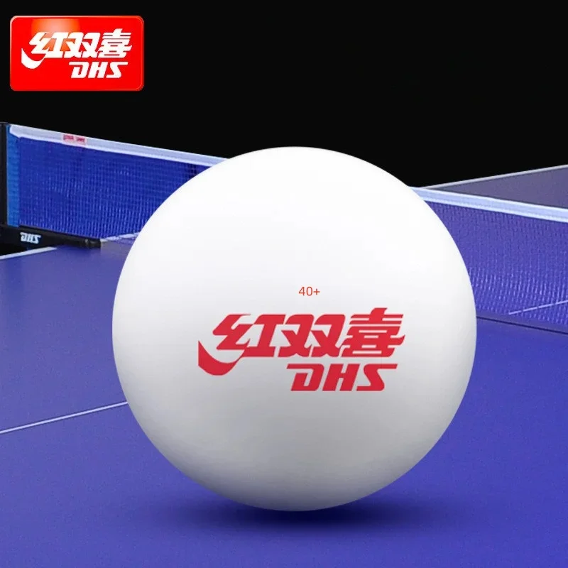 DHS Inseam Table Tennis Ball 30~100 PCS ABS 40+ New Material World Games Competition Training Table Tennis Ball Ping Pong Balls