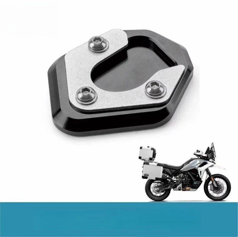 Motorcycle Kickstand Side Stand Enlarger Extension Plate Pad For CFMOTO 800 1000MTX 1000MT-X 1000 MTX 1000 MTX1000