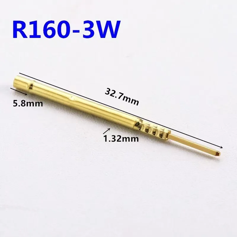 20 Teile/beutel P160 Serie Messing Feder Test Sonde Außendurchmesser 1,36mm Länge 24,5mm PCB Pogo Pin – Detail 22
