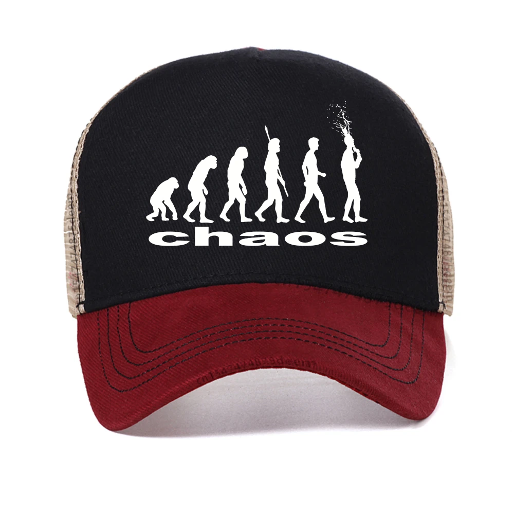 

for Male Rapper Ken Carson More Chaos baseball cap Summer Rapper Printing Graphic caps fashion casual mesh Snapback hat
