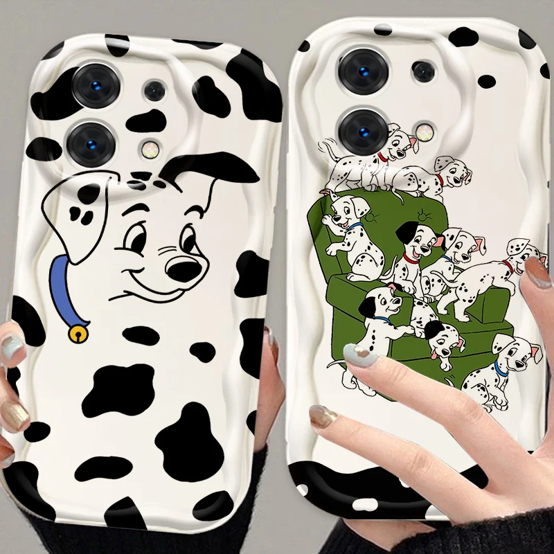 101 Spotted Dog Disney Cartoon For Xiaomi Redmi Note 13 12 12S 11S 11 10 9 8 10A 9C 9T Pro Plus 5G Wave Oil TPU Phone Case