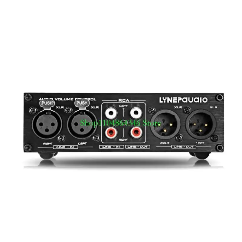 

Lightweight Passive Pre Amplifier for Active Speaker Systems with Volumes Adjustment Balanced Passive Volumes Controller