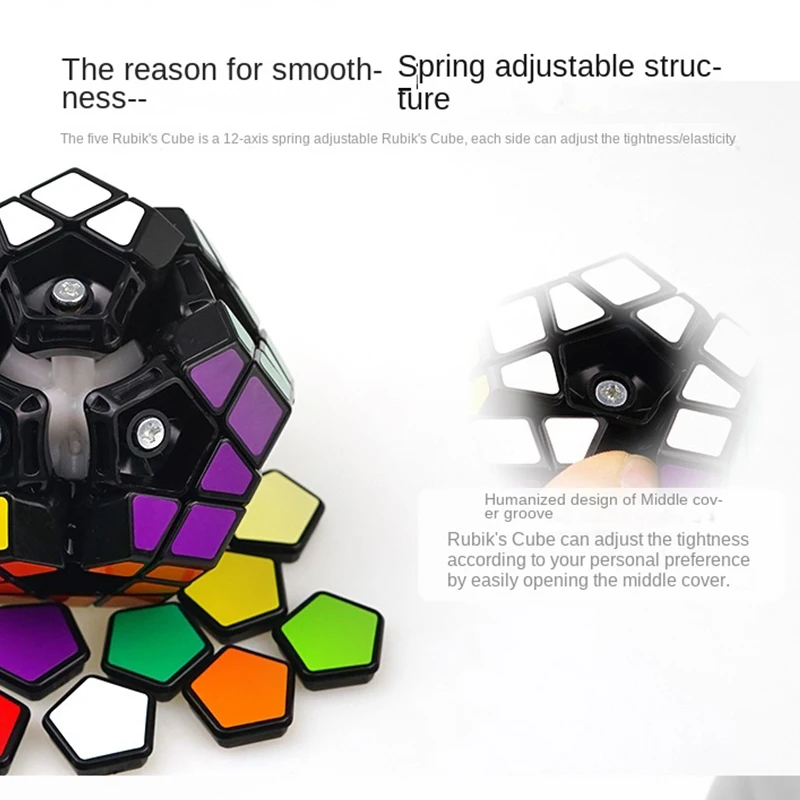 Shengshou 3x3x3 Megaminx Magic Cube Sengso Magnet professione Puzzle giocattoli Fidget per bambini di alta qualità
