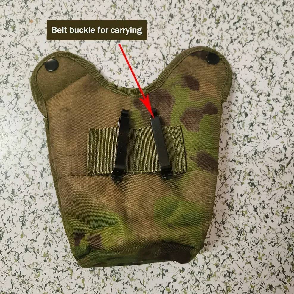 Kettle Bag Waist Hanging Portable Military Fan Camouflage Kettle Protective Cover Outdoor Sports Insulation Water Bottle Cover