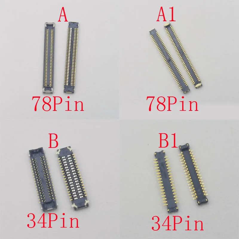 2-100Pcs Usb Charging Charger FPC Connector Lcd Display Screen Battery Plug For Samsung Galaxy A30S A307 A21S A217F 34 78 Pin