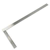 Aluminum Alloy Square Right Ruler Angle 90 Turning Ruler Woodworking Measuring Tool Gauge Angle Square Ruler 250-600mm
