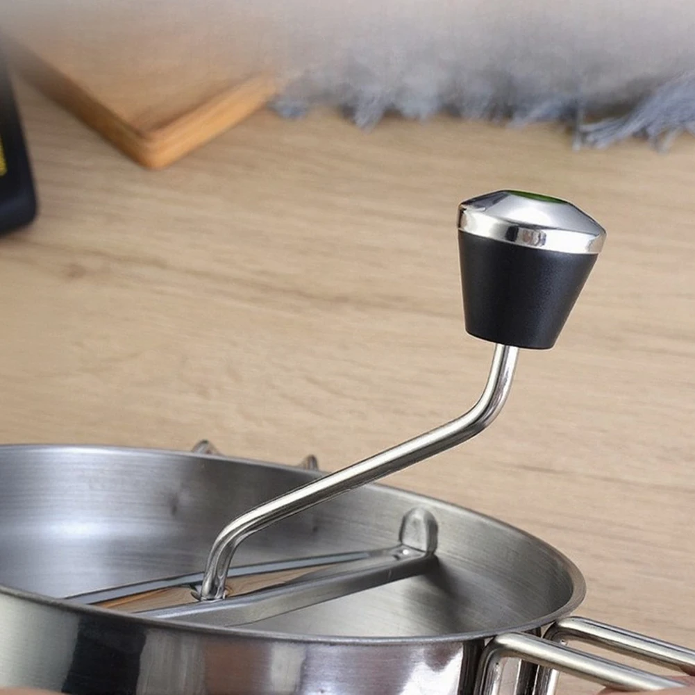1Pc Stainless Steel Manual Food Mill With Sieves For Puree Sauce Vegetable Fruit Masher Grinder Kitchen Tool