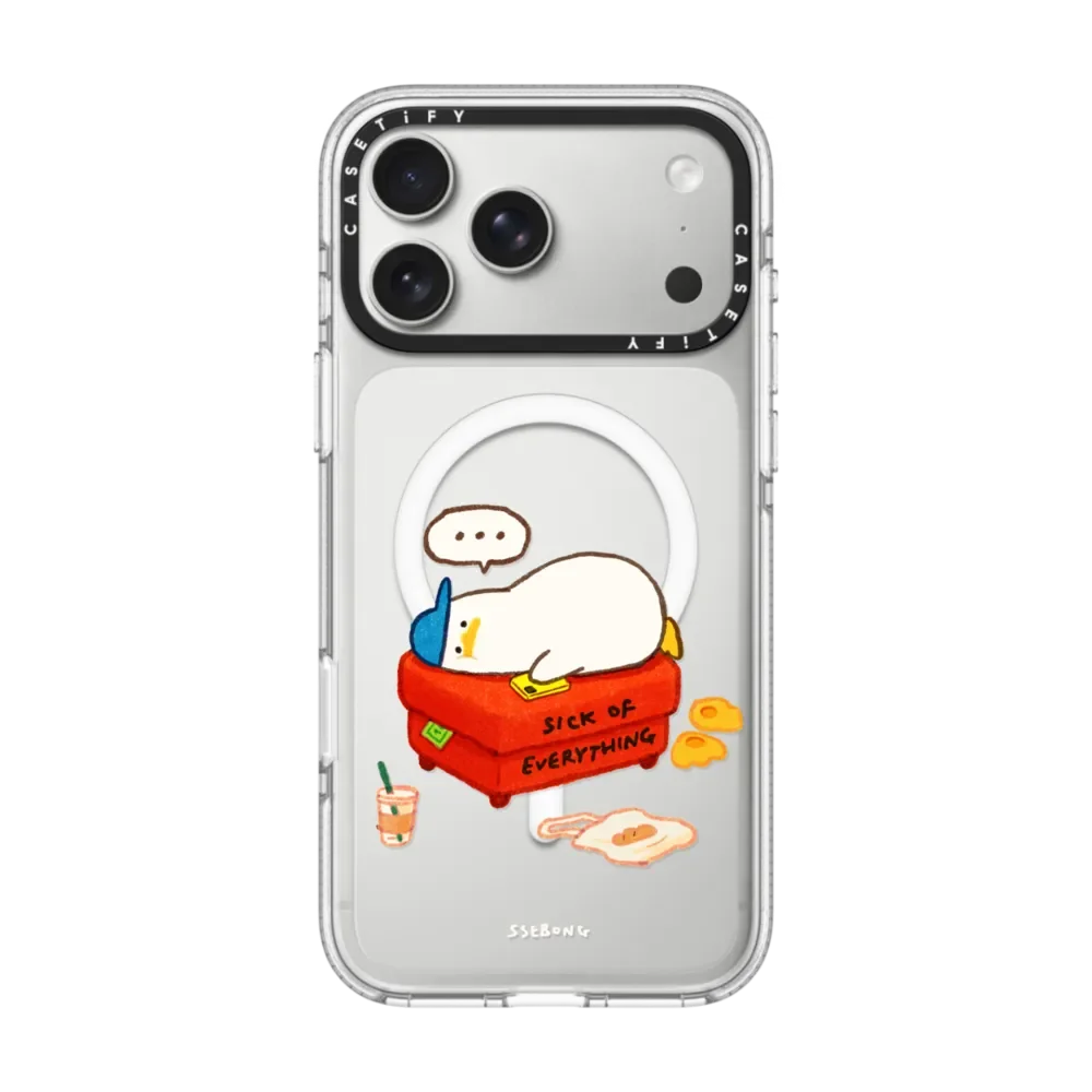 CASETiFY SSEBONG Duck Lying Flat Daily Series Magnetic Drop-proof