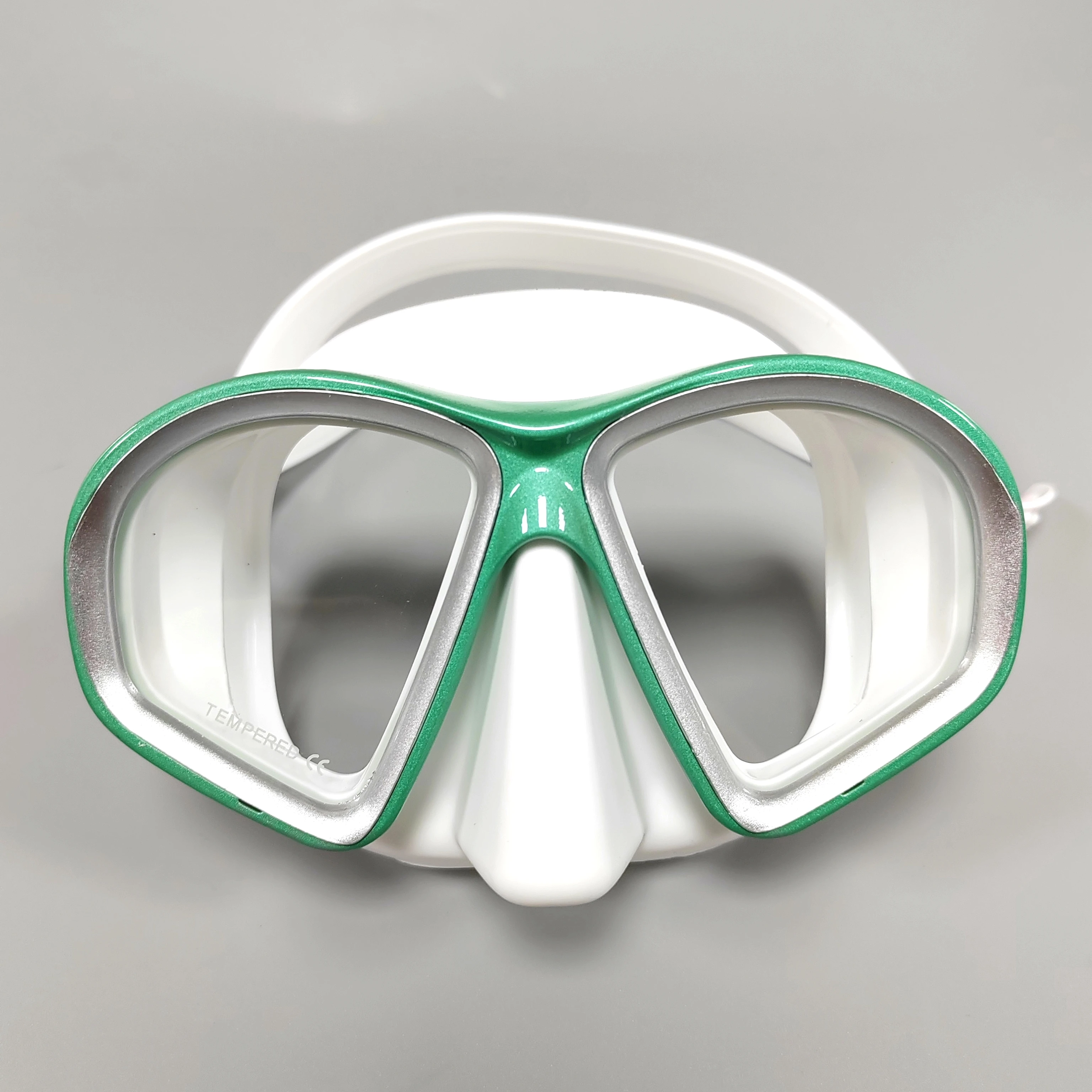 Tauchermaske Tarnfarben Beschlagfrei Harpunenfischen-Ausrüstung Schwimm-Maske – Detail 3