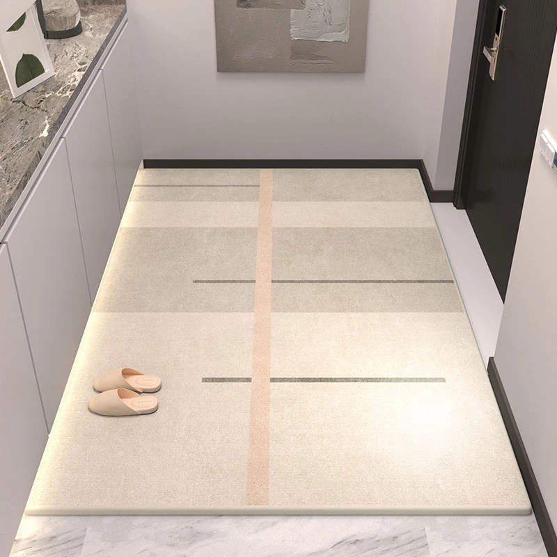 VIKAMA Light Luxury High-end Entry Door Floor Mats Can Be Cut Custom Entry Mats Household Foot Mats Doorway Carpet Home Decor
