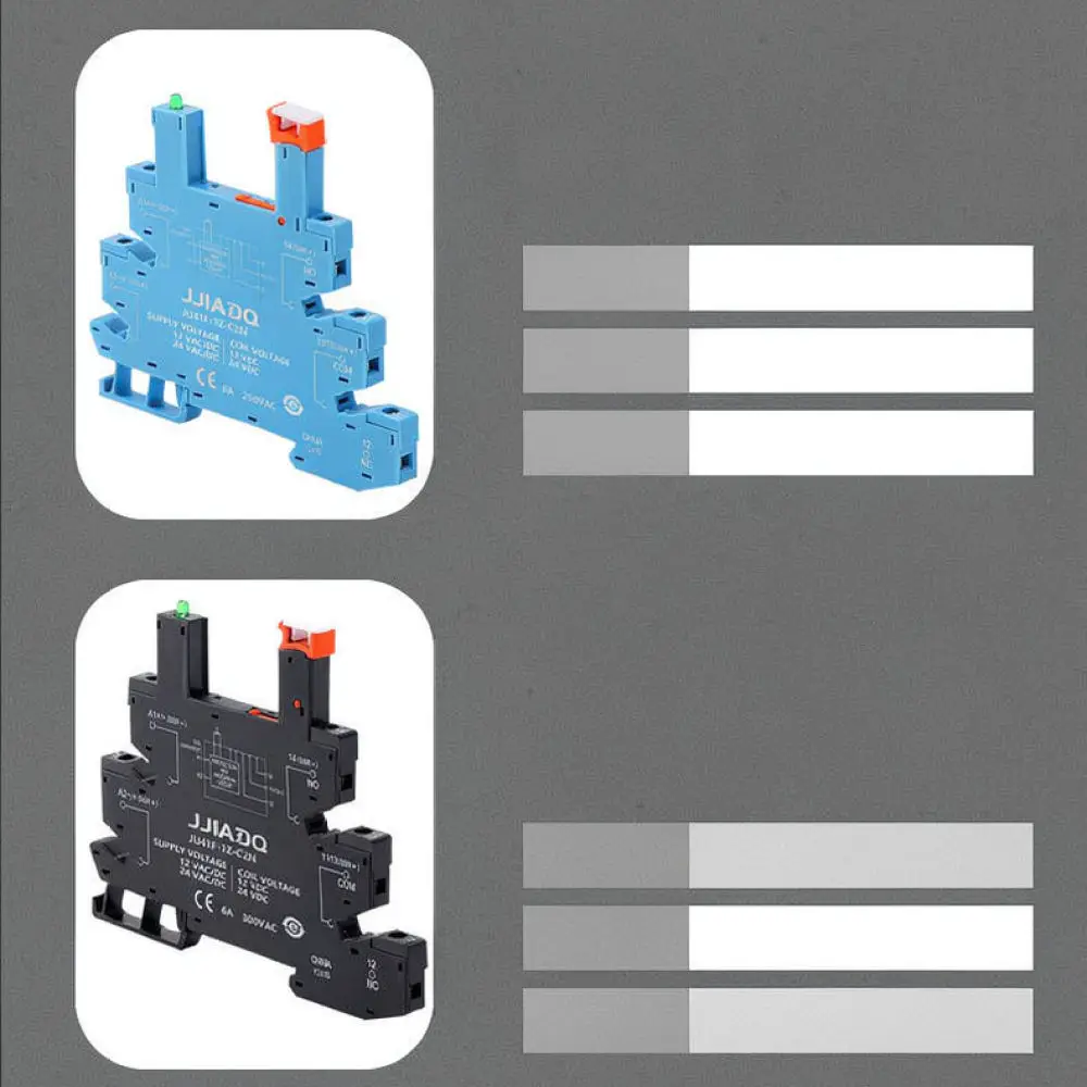 For For Jujia 41F Series Relay Base Socket DIN Rail Mounting Industrial Electromagnetic Control Electrical Part Adapter