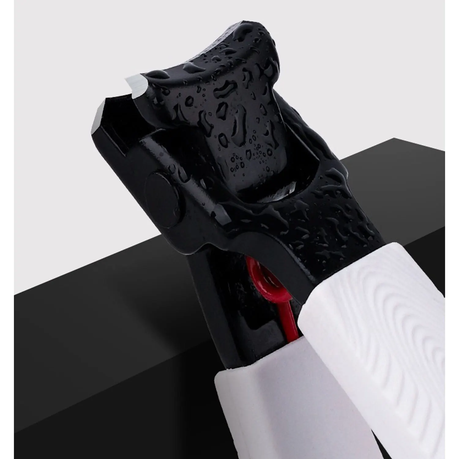 ステンレス鋼の足の爪はさみ、飛沫を防ぐ鋭いエッジ、男性と女性の指のペディキュア用の爪はさみ