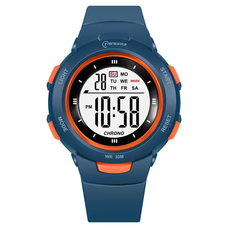 Kinder Sport Digitaal Horloge Voor Kind Mode Klok Student Alarm Uur Lichtgevende Tijd Jongen Meisjes Cadeau Tiener Polshorloge Meisjes Horloge