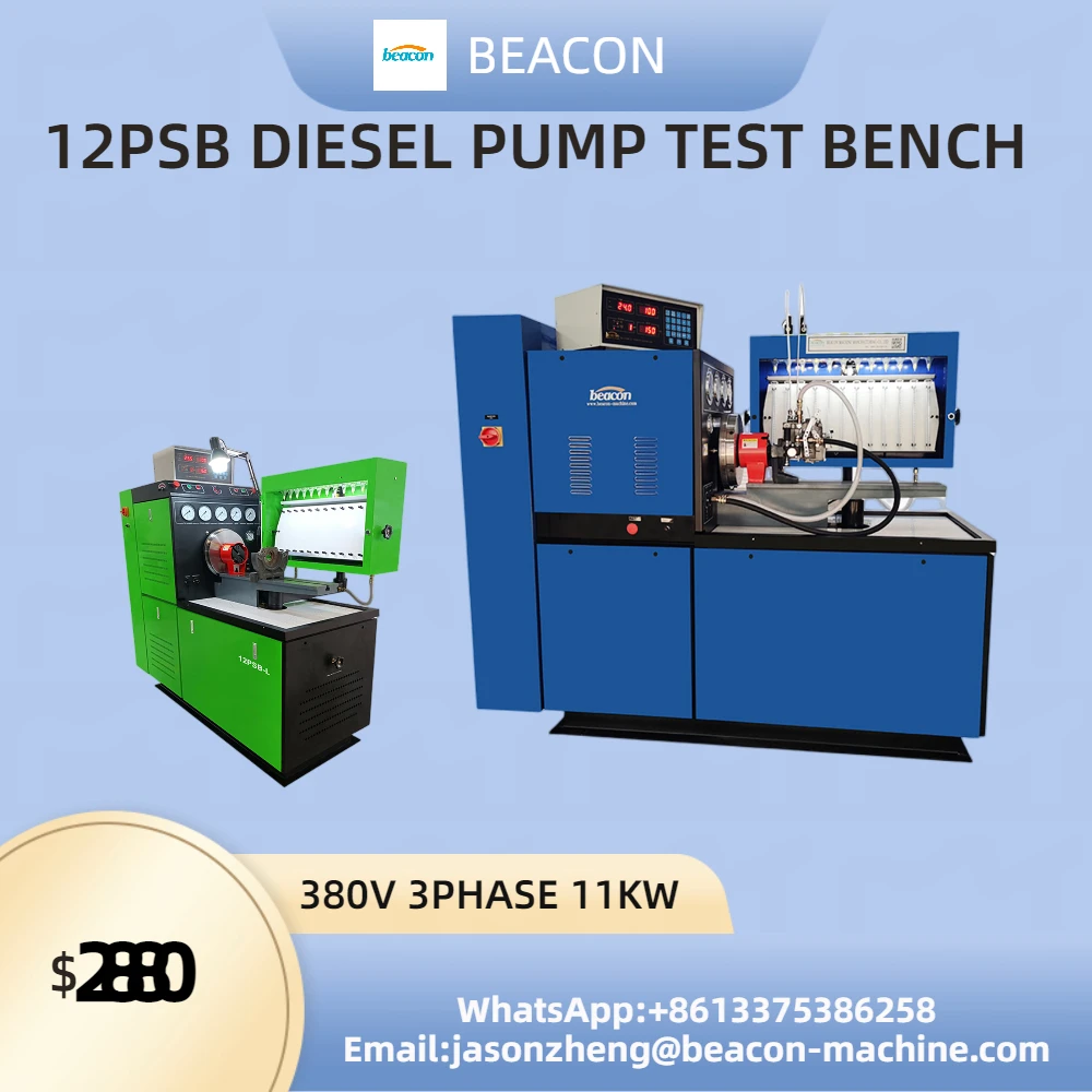 12 PSB 12PSB+D 12PSB+E Calibration Diesel Fuel Injector Pump Test Bench Testing Equipment 12PSB